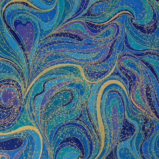 Golden Swirls