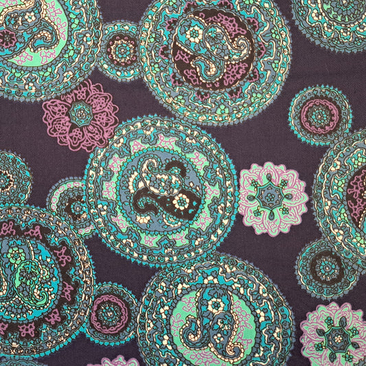 Mandala on Blue